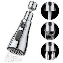 Promotion Kitchen Faucet Spray 3 Modes - 360 Degree Nozzle For Kitchen Faucet, Faucet Head, Sink Mixer Spray, Extension For K