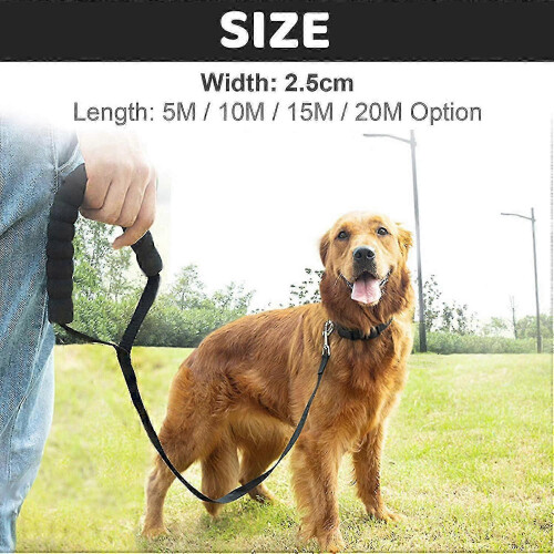 Long Nylon Dog Training Leash for Obedience Tracking Camping Outdoor Use 1