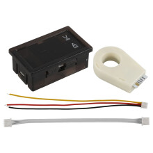 Hall Ammeter Voltmeter 0-300V 50A Battery Monitor LED Digital Current Voltage Meter 12V 24V 36V 48V 60V Car