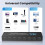 INF HDMI Switch 7 Inputs 1 Output 4K @ 60Hz, for DVD Player PS5 PS4 Xbox 3