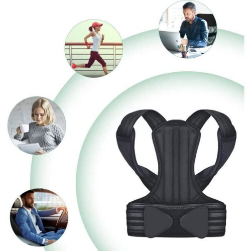 Posture Corrector, iThrough Upper Back, Shoulder and Orthopedic Support Adjustable Posture Belt for Women and Men 2