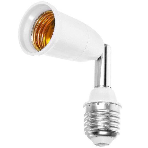 E27 to E27 Light Socket Extender Flexible Light Bulb Socket Extension Adapter 1