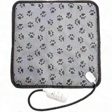 Pet Heating Pad Adjustable Temperature Safe Bed for Cats & Dogs Safety Standard Compliant