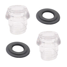 2 Sets Percolator Parts Top and Washer Ring Compatible with FarberwareYosemite Coffee Percolators Replacement Coffee Pot Filt