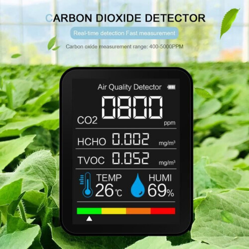 Smart CO2 Detector - YOUKUKE - Multi-detection - 400-5000PPM
