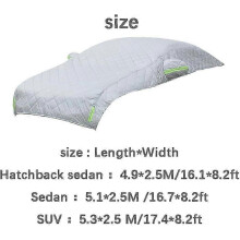 Hail Protector Car Cover,5-Layer Padded Anti-Hail Car Cover - XN