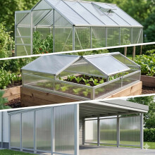 Meerwandige polycarbonaatplaten, 4 mm, set van 14