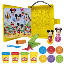 Play-Doh Disney Junior Shape a Story Playset, Storage & Travel, Arts & Crafts Preschool Toys for Children Aged 2+