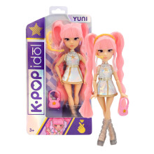 K-Pop Fashion Doll Yuni – Pop Star Dress Up Doll with Accessories, Music Idol Toy for Kids, Collectible Fashion Doll Gift for Girls