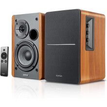 Edifier R1280Ts Active Bookshelf Speakers 2.0 Stereo PC/MAC/Studio Hi-Fi - Wood