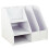 A4 bureau-organizer met vakken – wit MDF 8