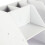 A4 bureau-organizer met vakken – wit MDF 7