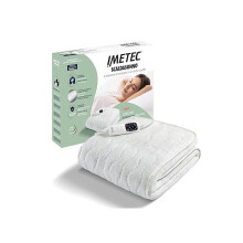Coperta riscaldante - IMETEC - Adapto Recreo - 150x80 cm - 6 temperature regolabili - Tessuto trapuntato ipoallergenico