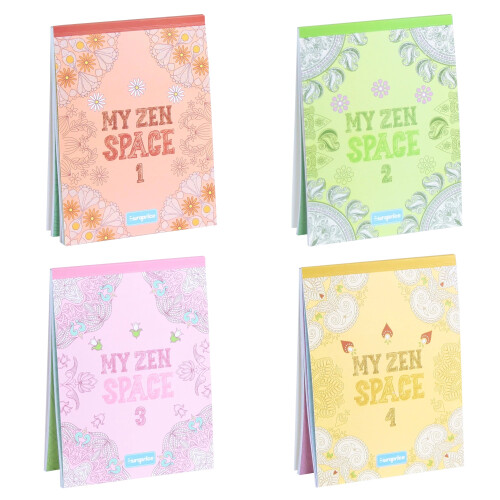 (Single at random) My Zen Space Colouring Book