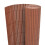 VidaXL vidaXL Gartenzaun Braun 150 x 300 cm PVC 1