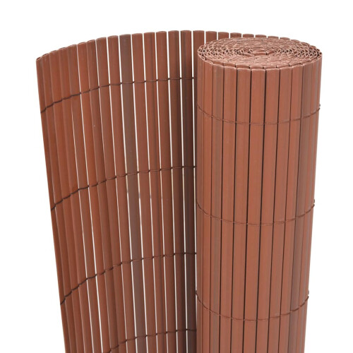 VidaXL vidaXL Gartenzaun Braun 150 x 300 cm PVC
