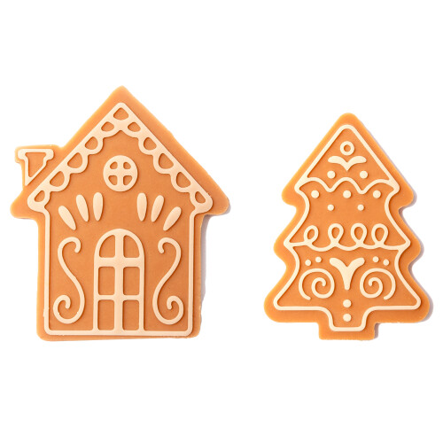 Dobla Gingerbread Layered Assortment Chocolate Decoration