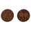 Dobla Milk Chocolate Celebration Discs - Pack of 216 1