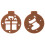 Dobla Lace Baubles Milk Assortment Chocolate Decoration 1