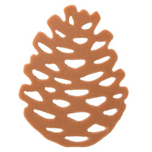 Dobla Lace Pinecone Chocolate Decoration