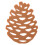 Dobla Lace Pinecone Chocolate Decoration 1