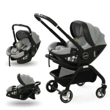 Yhdistelmävaunu 4 in 1 Vauva Koppavaunu Turvaistuin Cosy i-Size R129 0-2 V
