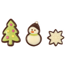 Dobla Comic Winter Assortment Chocolate Decoration