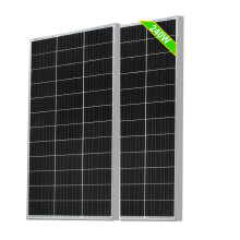 JINGYANG Panneau Solaire 120W, Verre Trempé, Imperméable, Pour Usage Hors Réseau
