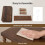 Levede Narrow Side Table 2 Tier Storage MDF End Table Rubber Wood Legs Brown 7