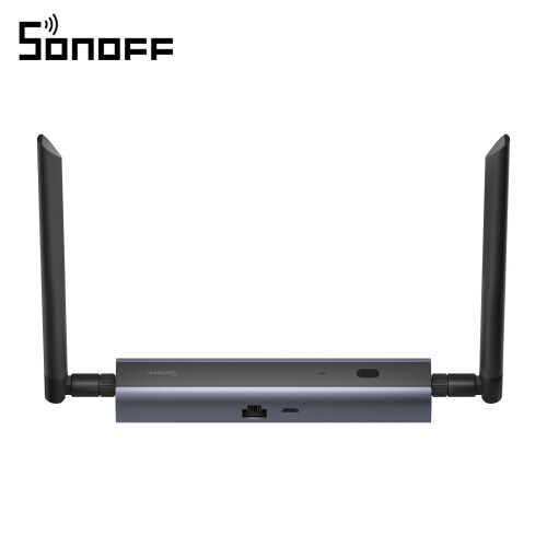 SONOFF Dongle Max, Passerelle Zigbee et Thread PoE, Double Antenne, Connexion Ethernet, Wi-Fi et USB
