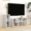 Three-Block Modular TV Stand - White Wood-Effect 3