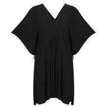 (12 UK, Black) Ralph Lauren Womens/Ladies Plain V Neck Tunic Dress