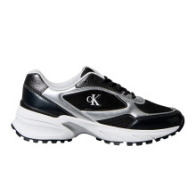 (10 UK, Black/Silver) Calvin Klein Mens Hiking Shoes