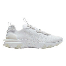 (10.5 UK, White/Grey) Nike Mens Vision Layered Cushioned Trainers