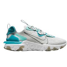 (10 UK, Transparent/Aqua Blue) Nike Mens Vision Layered Cushioned Trainers
