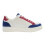 (10 UK, White/Blue/Red) Loyalti Mens Braid Trainers 1