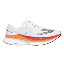 (11 UK, White/Orange) Skechers Mens Razor Running Shoes
