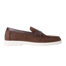 (9 UK, Brown) Tommy Hilfiger Mens Nubuck Flat Trainers