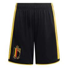 (11-12 Years, Black/Gold) Adidas Childrens/Kids World Cup 2026 Belgium Football Shorts