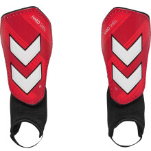 (M, Red/White) Hummel Chevron Shin Guards