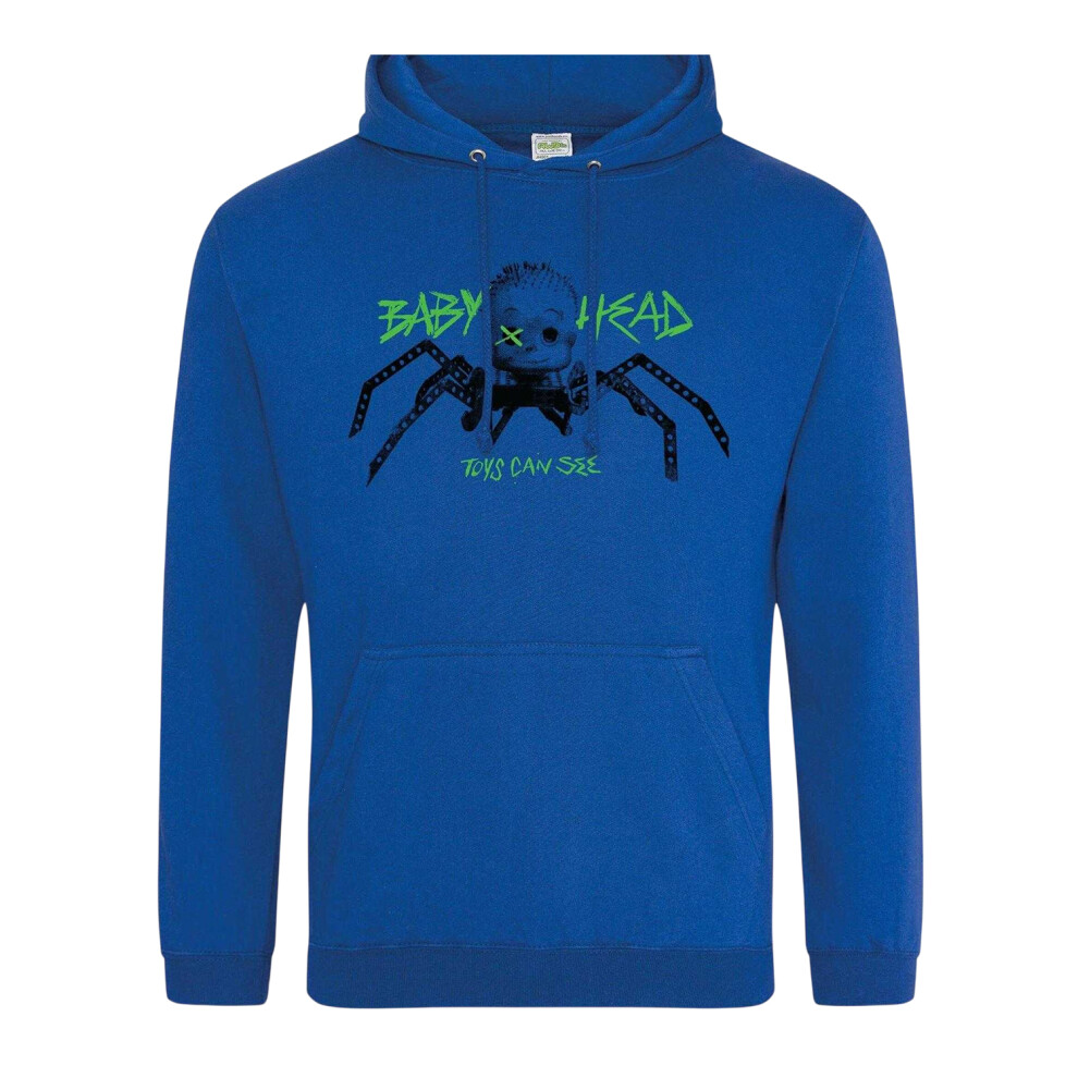 Toy Story (S, Blue) Mens Graphic Print Hoodie