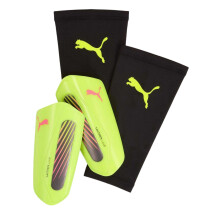 (XL, Yellow/Black) Puma Ultra Light Shin Guards