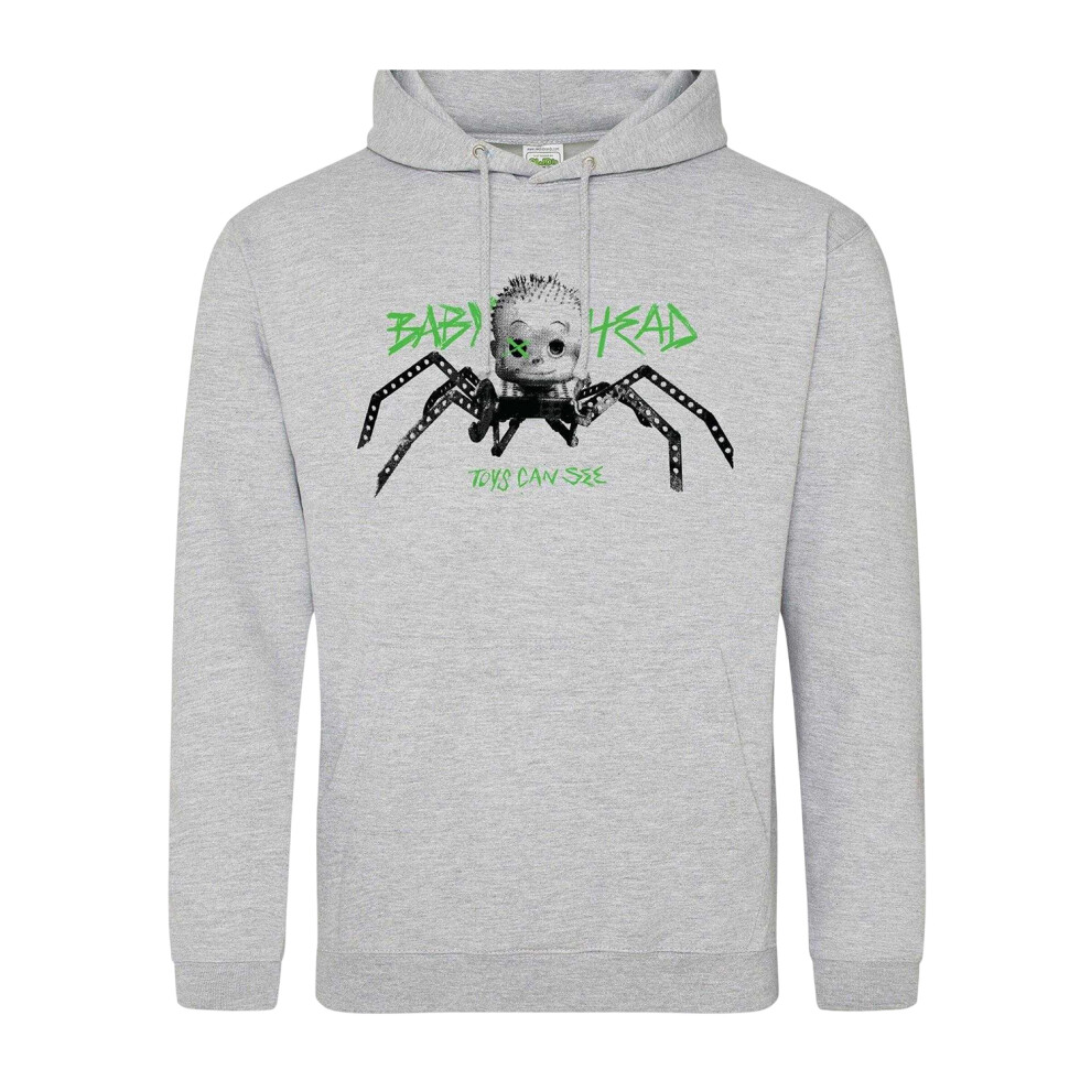 Toy Story (Xl, Grey) Mens Graphic Print Hoodie