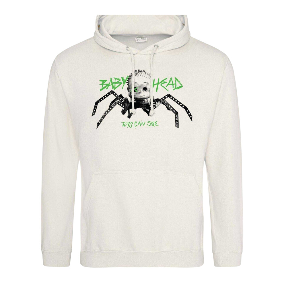 Toy Story (S, White) Mens Graphic Print Hoodie