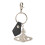 Vivienne Westwood (One Size, Silver) Vivienne Westwood Hammered Leather Keyring 1