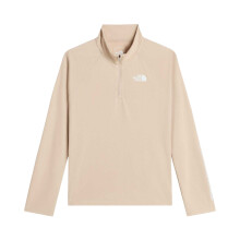 (7-8 Years, Taupe) The North Face Childrens/Kids Flex Quarter Zip Base Layer Top