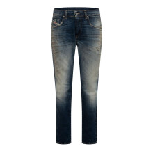 Diesel Mens 2019 D-Strukt Denim Distressed Slim Jeans