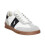 Ralph Lauren (7 UK, White/Black/Grey) Ralph Lauren Mens Aera Leather Flat Trainers 4