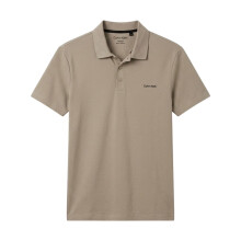 (XL, Shadow) Calvin Klein Mens Interlock Polo Shirt