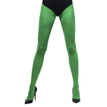 (One Size, Green) Fever Womens/Ladies Plain Opaque Tights
